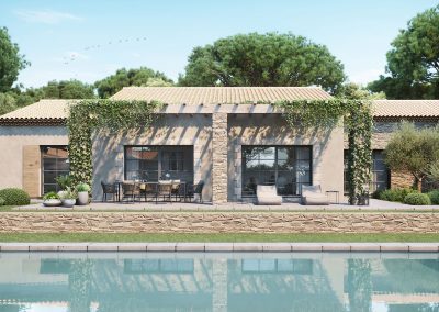Villa néo-provençale à Ramatuelle pour AMD Swiss
