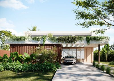 Villa contemporaine pour EACarqs – Visuels extérieures